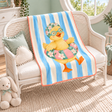 Duck Days Polar Bebek Battaniyesi — Çapraz görünüm