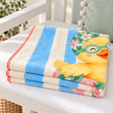 Duck Days Polar Bebek Battaniyesi — Katlı görünüm