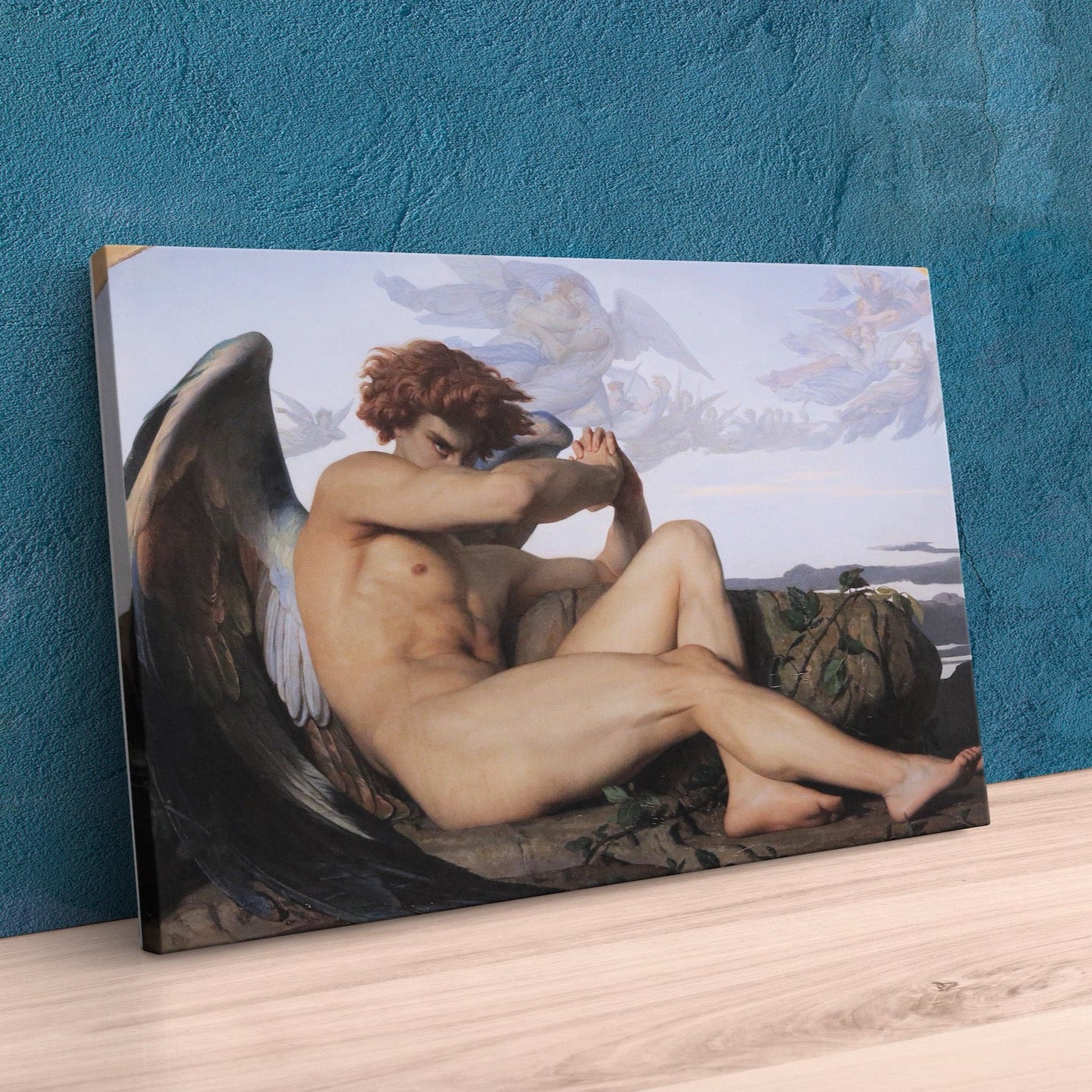 Düşmüş Melek - Fallen Angel Kanvas Tablo
