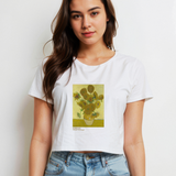 Sunflowers Crop Tişört