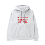 Eat Your Girl Out Hoodie - Beyaz - ön görünüm