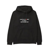 Eating Pussy Cures Depression Hoodie - Siyah - ön görünüm