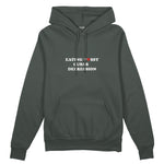 Eating Pussy Cures Depression Oversize Hoodie - Antrasit - ön görünüm