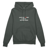 Eating Pussy Cures Depression Oversize Hoodie - Antrasit - ön görünüm
