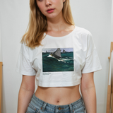 The Green Wave Crop Tişört