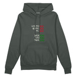 End And King Oversize Hoodie — Antrasit — Ön görünüm
