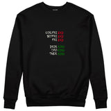 End And King Sweatshirt — Siyah — Ön görünüm