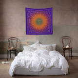 Energy Purple Mandala Wall Covering