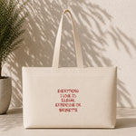 Everything I Love Weekend Tote Bag – ön görünüm