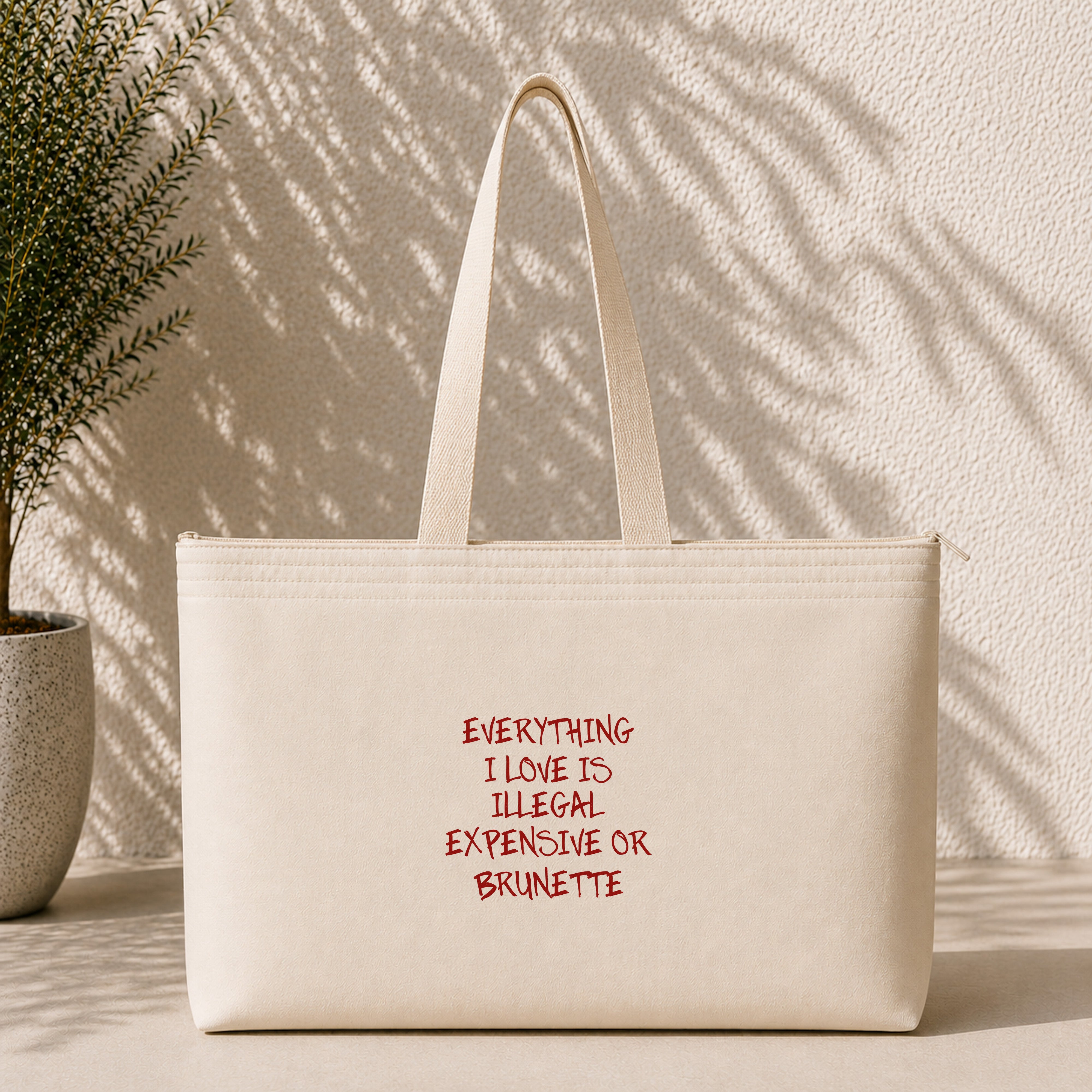 Everything I Love Weekend Tote Bag – ön görünüm