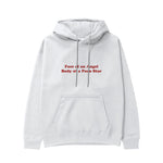 Face & Body Hoodie - Beyaz - ön görünüm