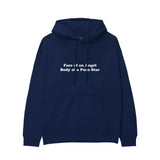Face & Body Hoodie - Lacivert - ön görünüm