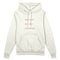 Fake Love Rich Sex Fast Money Oversize Hoodie - Beyaz - ön görünüm