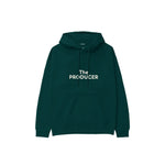 The Producer Hoodie — Koyu Yeşil — ön görünüm