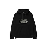 I Make Awesome Babies Hoodie — Siyah — ön görünüm