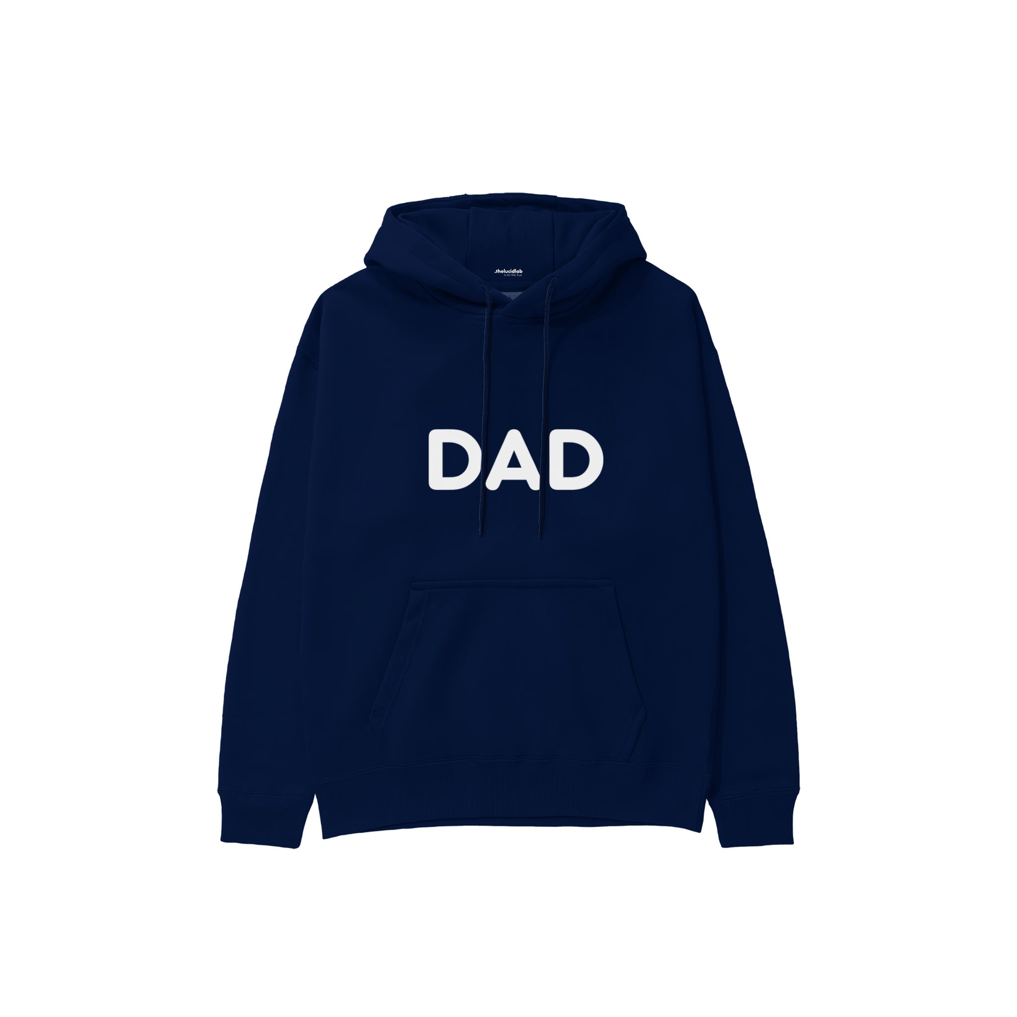 Dad Hoodie — Lacivert — ön görünüm