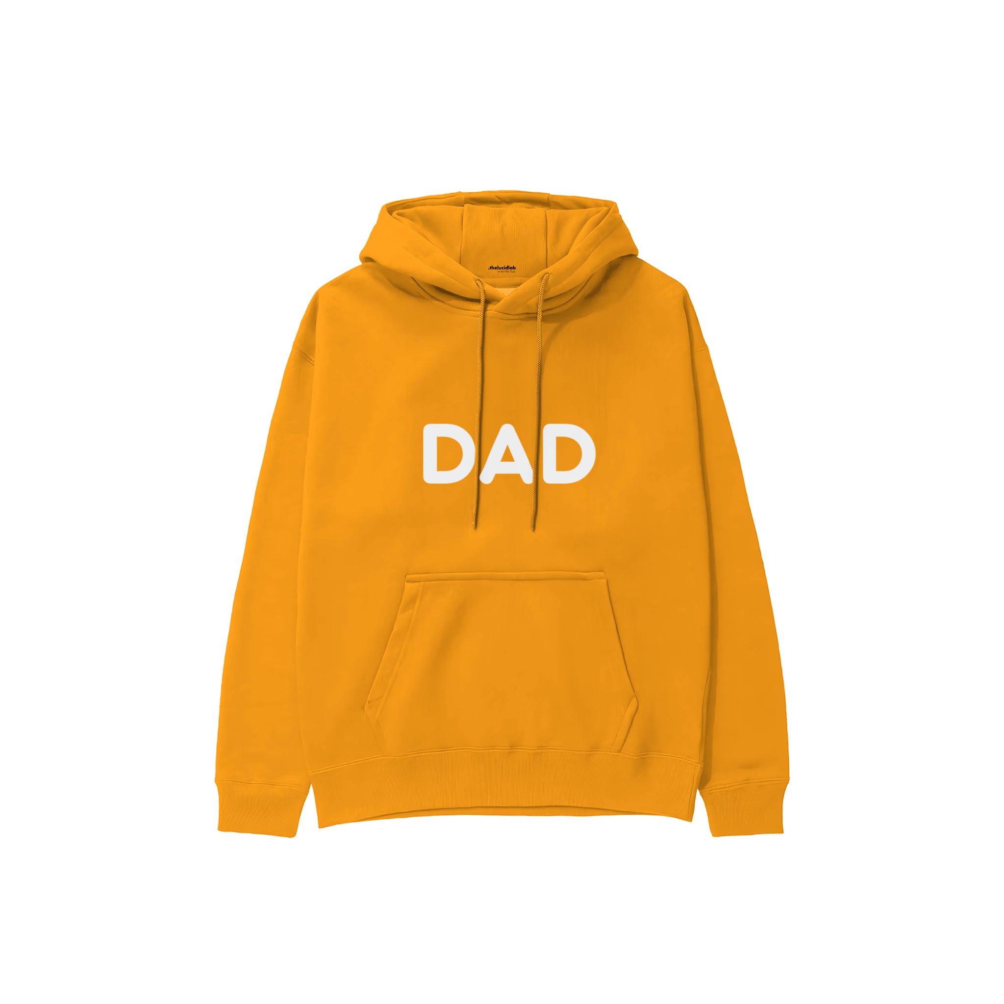 Dad Hoodie — Turuncu — ön görünüm