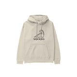 Mamasaurus Hoodie — Krem — ön görünüm