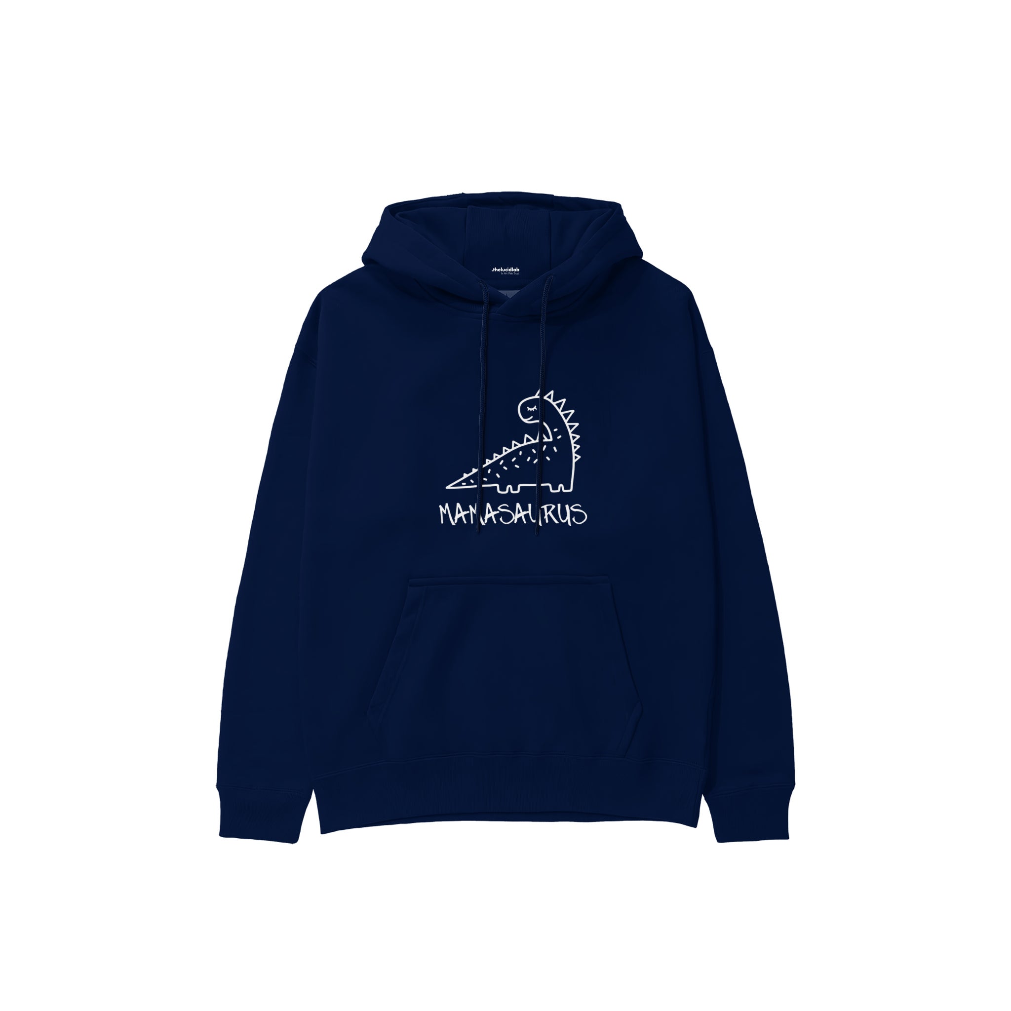 Mamasaurus Hoodie — Lacivert — ön görünüm