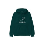 Mamasaurus Hoodie — Koyu Yeşil — ön görünüm