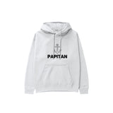 Papitan Hoodie — Beyaz — ön görünüm