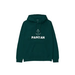 Papitan Hoodie — Koyu Yeşil — ön görünüm
