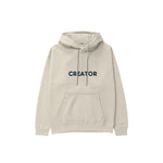 Creator Hoodie — Krem — ön görünüm