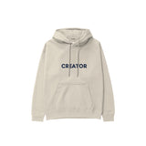Creator Hoodie — Krem — ön görünüm