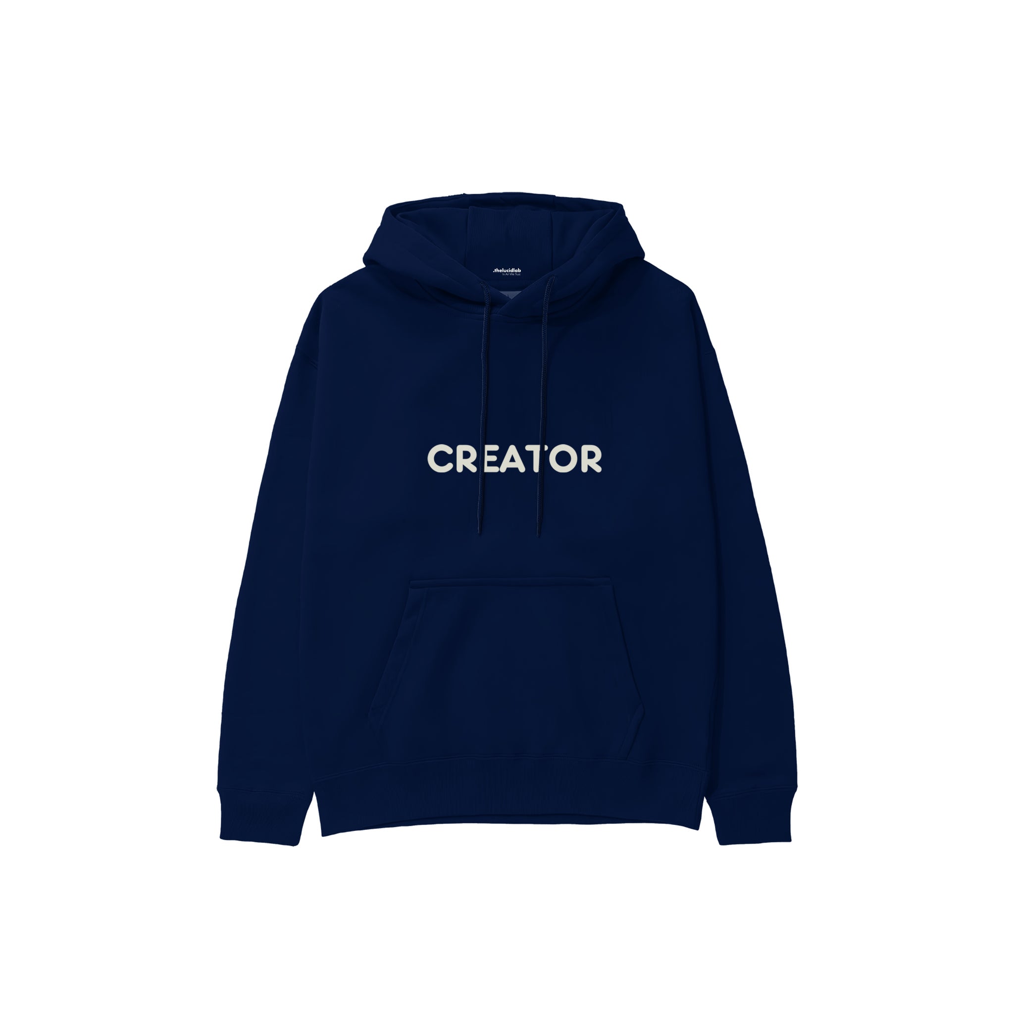 Creator Hoodie — Lacivert — ön görünüm