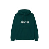 Creator Hoodie — Koyu Yeşil — ön görünüm