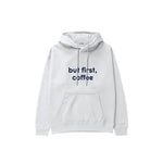 But First, Coffee Hoodie — Beyaz — ön görünüm