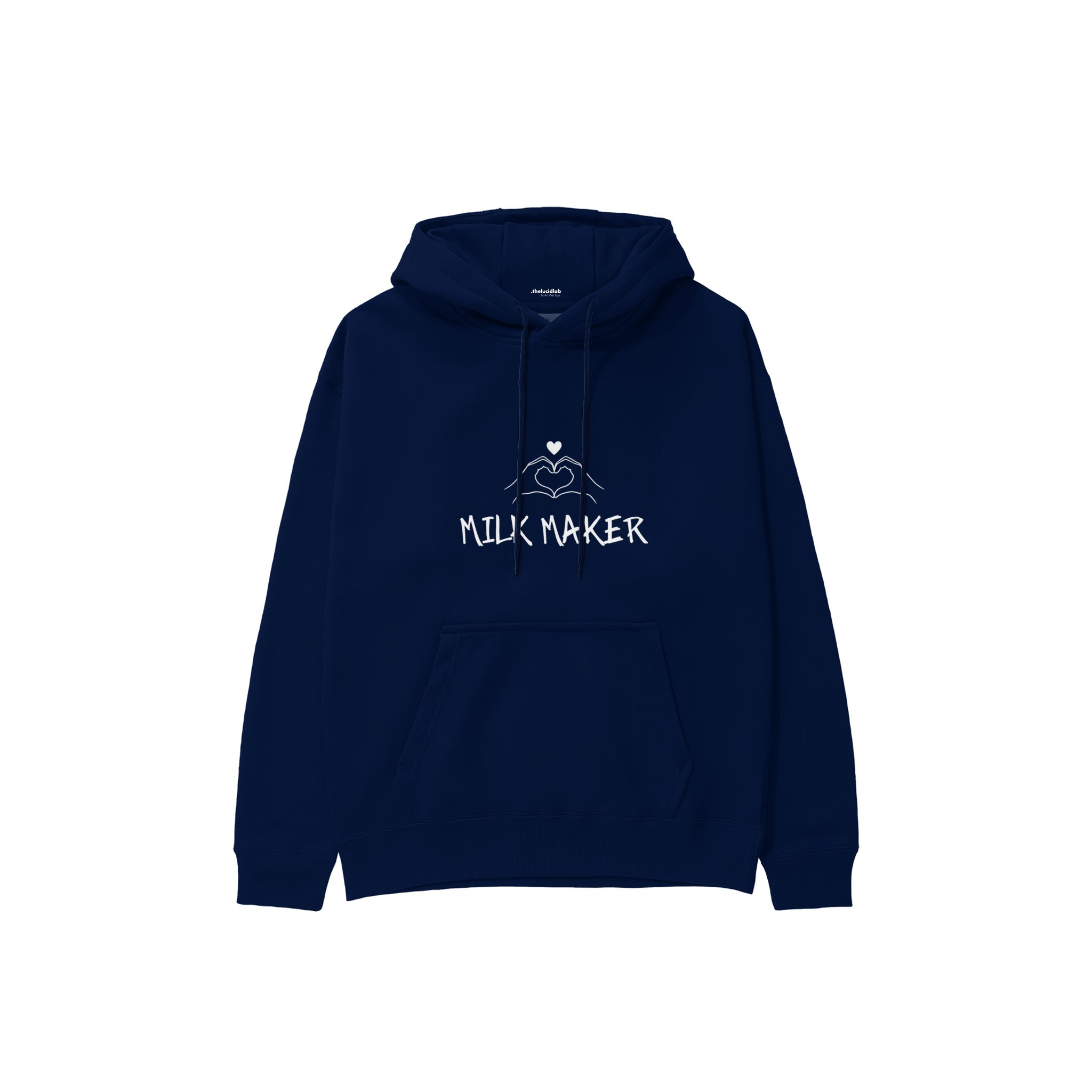 Milk Maker Hoodie — Lacivert — ön görünüm