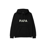 Papa Hoodie — Siyah — ön görünüm
