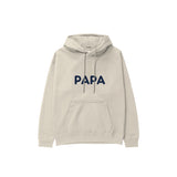 Papa Hoodie — Krem — ön görünüm