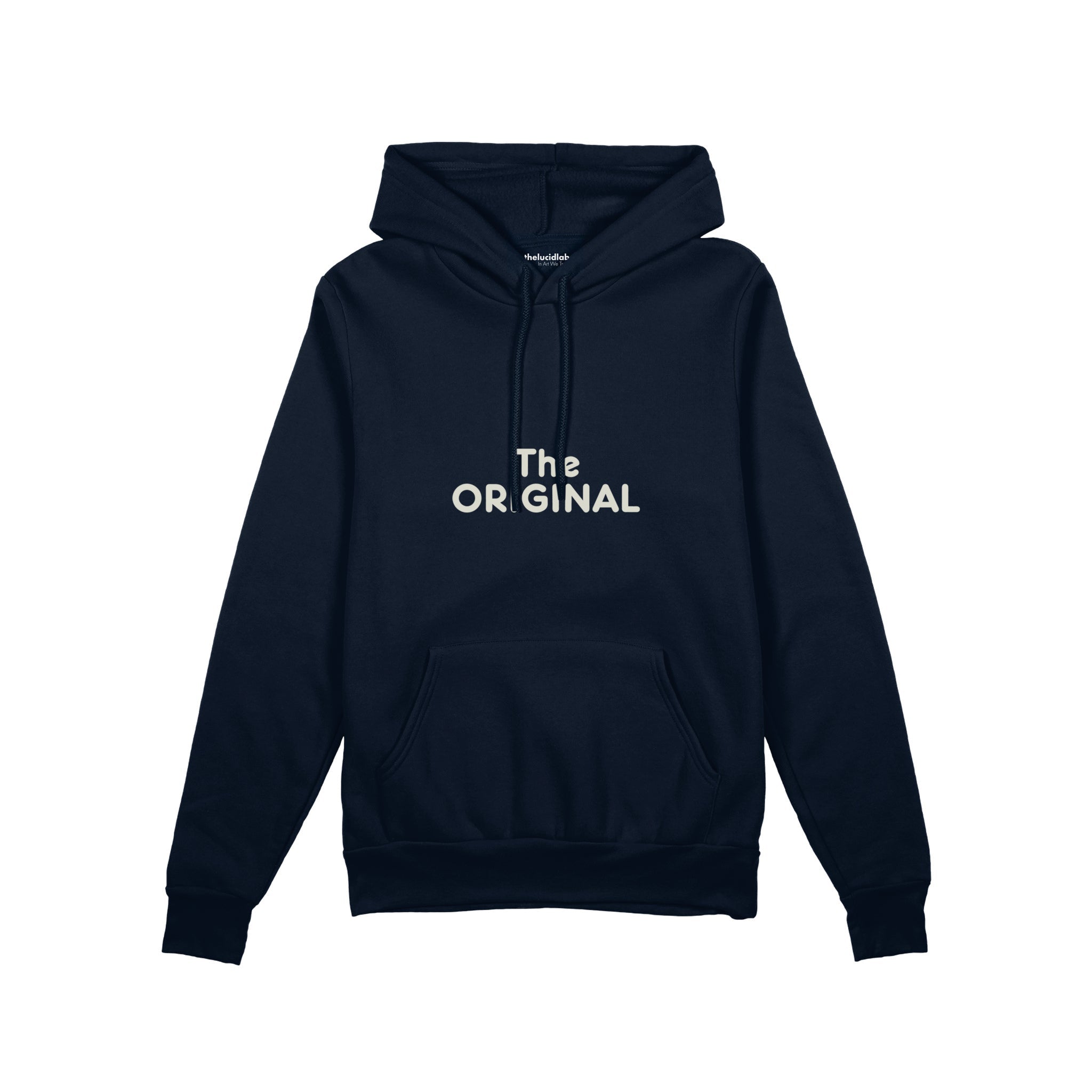 The Original Oversize Hoodie — Lacivert — ön görünüm