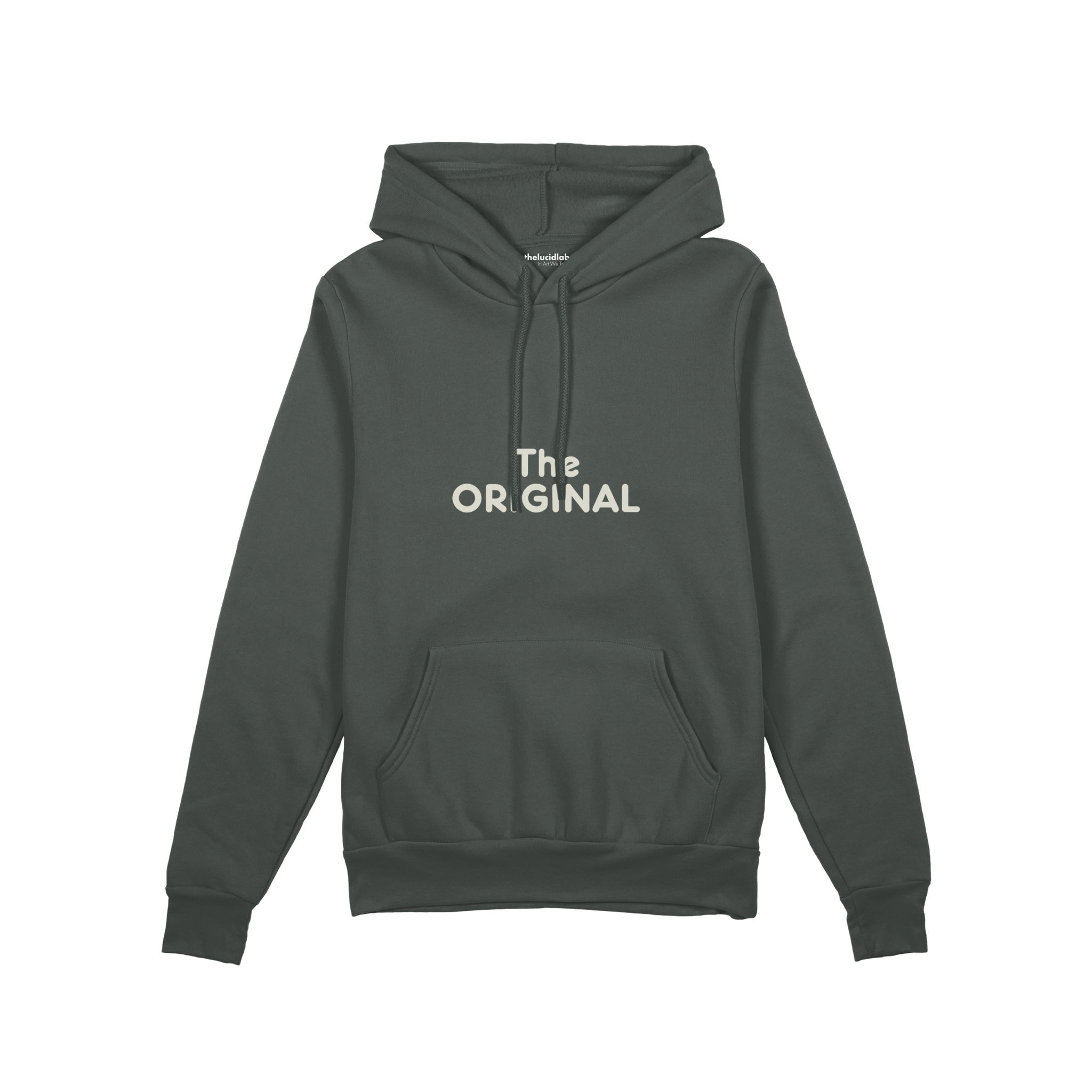 The Original Oversize Hoodie — Antrasit — ön görünüm