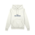The Producer Oversize Hoodie — Beyaz — ön görünüm