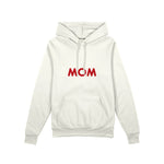 Mom Oversize Hoodie — Beyaz — ön görünüm
