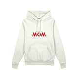 Mom Oversize Hoodie — Beyaz — ön görünüm