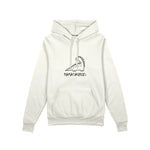 Mamasaurus Oversize Hoodie — Beyaz — ön görünüm