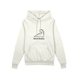Mamasaurus Oversize Hoodie — Beyaz — ön görünüm