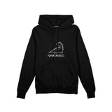 Mamasaurus Oversize Hoodie — Siyah — ön görünüm