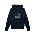Mamasaurus Oversize Hoodie — Lacivert — ön görünüm