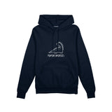 Mamasaurus Oversize Hoodie — Lacivert — ön görünüm
