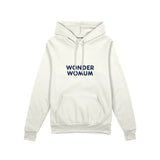 Wonderwomum Oversize Hoodie — Beyaz — ön görünüm