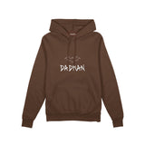 Dadman Oversize Hoodie — Kahverengi — ön görünüm
