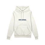 Original Oversize Hoodie — Beyaz — ön görünüm