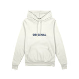 Original Oversize Hoodie — Beyaz — ön görünüm