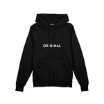 Original Oversize Hoodie — Siyah — ön görünüm