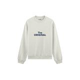The Original Oversize Sweatshirt — Beyaz — ön görünüm